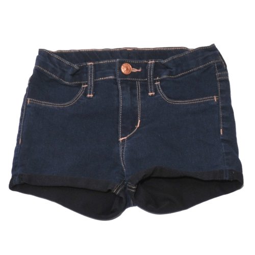 H&M - Sötétkék rövid farmernadrág (122)
