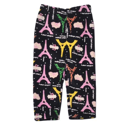 Paris - Sötétkék plüss leggings (104-110)