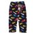 Sötétkék, halszálkás plüss leggings (104-110)