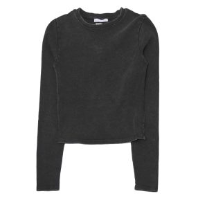 Bershka - Szürke hosszú ujjú póló (S)