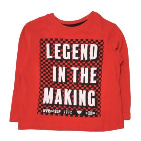 Piros hosszú ujjú póló (92)