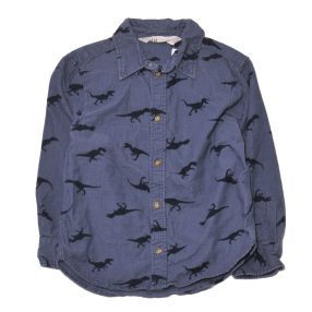 H&M - Kék, dínós kording (110)