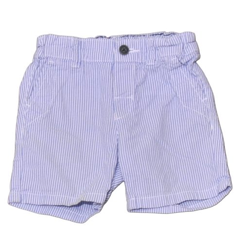 H&M - Kék-fehér csíkos rövidnadrág (74)