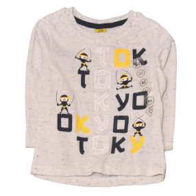 Szürke, nindzsás hosszú ujjú póló (92)