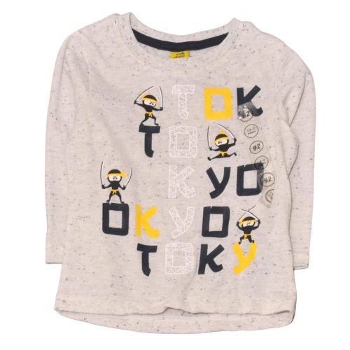 Szürke, nindzsás hosszú ujjú póló (92)