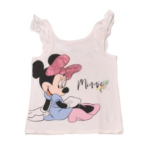 Disney, Minnie - Fehér ujjatlan felső (128)