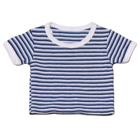 Kék, Fehér csíkos póló (56*)