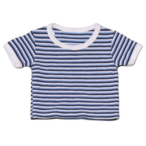 Kék, Fehér csíkos póló (56*)