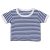 Kék, Fehér csíkos póló (56*)