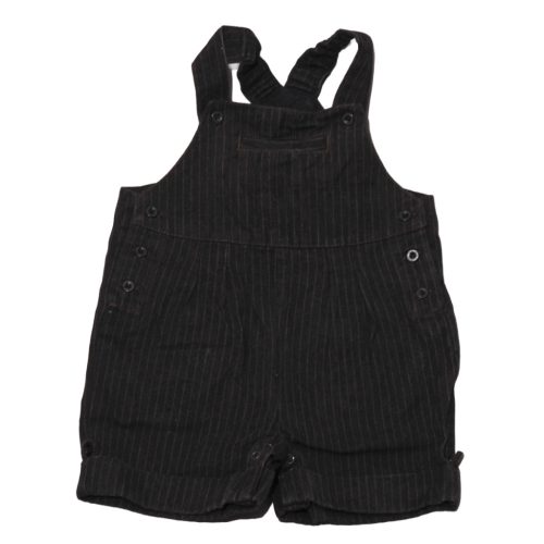 Szürke csíkos kantáros rövidnadrág (74)