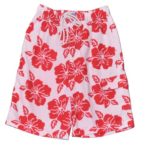 Fehér, Piros fürdőnadrág (104-110)