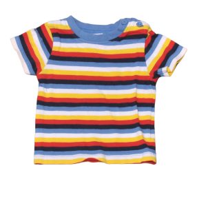 Kék csíkos póló (62-68)