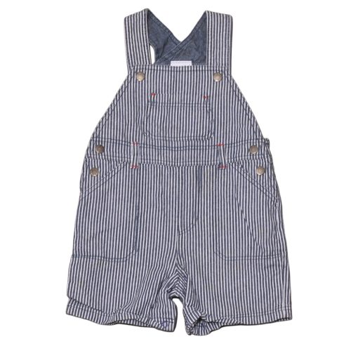 MiniClub csíkos kantáros rövidnadrág (68-74)