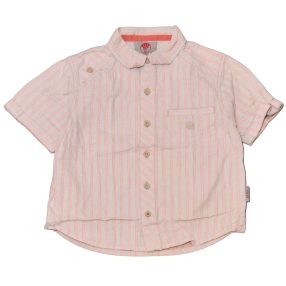 Drapp csíkos rövid ujjú ing (104-110)