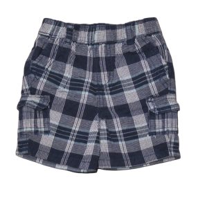 Kék kockás rövidnadrág (74)