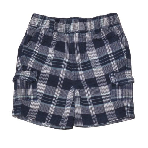 Kék kockás rövidnadrág (74)