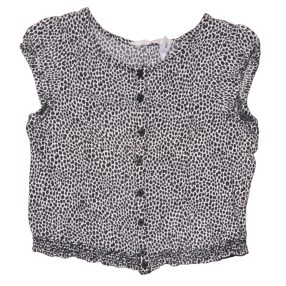H&M rövid ujjú, crop felső (134)