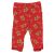 Piros, karácsonyi melegítőnadrág (80-86)