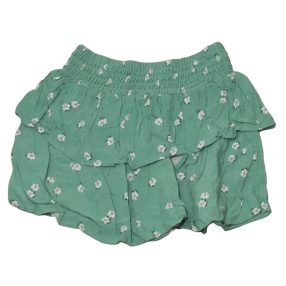 H&M - Zöld, virágmintás szoknya (92)