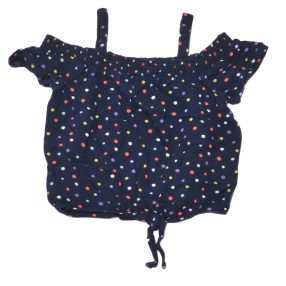 Next - Kék, pöttyös ujjatlan felső (98)