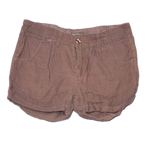 Barna kord rövidnadrág (152)