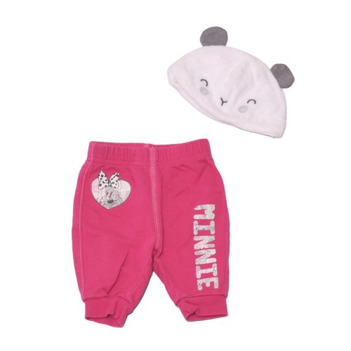 Disney, Minnie - Rózsaszín, fehér ruha szett (56)