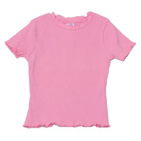 Rózsaszín bordás felső (122)