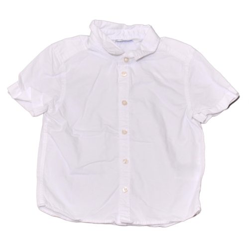 H&M - Fehér rövid ujjú ing (98)