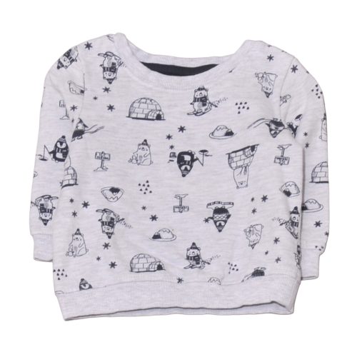 Szürke, macis pulóver (74)