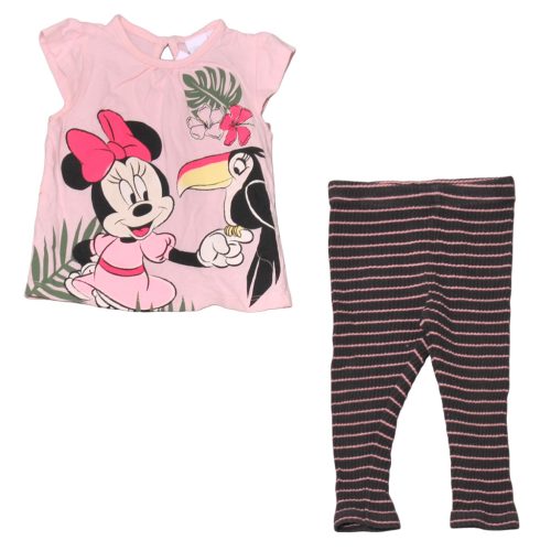 Disney, Minnie - Rózsaszí, szürke ruha szett (74)