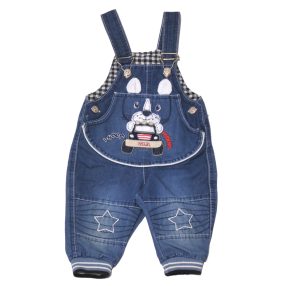 Kék kantáros farmernadrág (80)