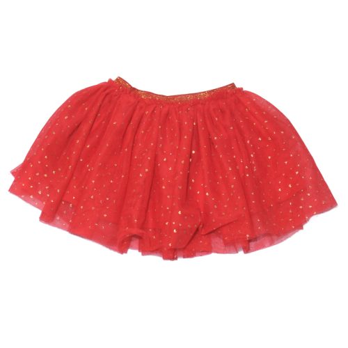 Piros, arany tüllös szoknya (86)