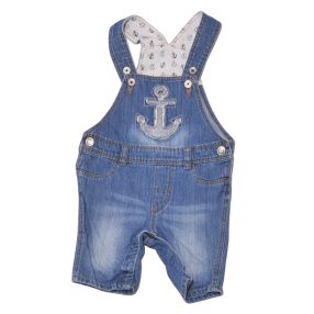 H&M - Kék kantáros farmernadrág (68)