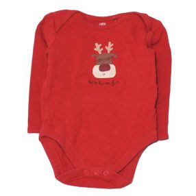 Piros, szarvas body (74-80)