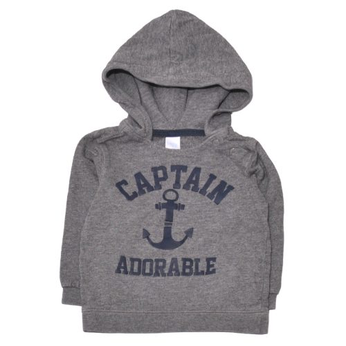 C&A - Szürke, kapitányos pulóver (86)