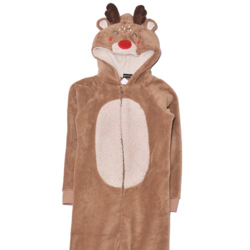 Barna,rénszarvas jelmez overál (140)