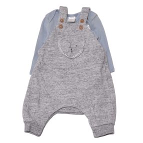 H&M - Szürke, kék ruha szett (56)