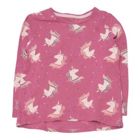 Lila, unicornis hosszú ujjú póló (110)