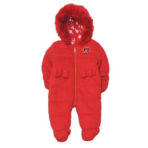 Disney, Minnie - Piros szőrmés overál (62-68)