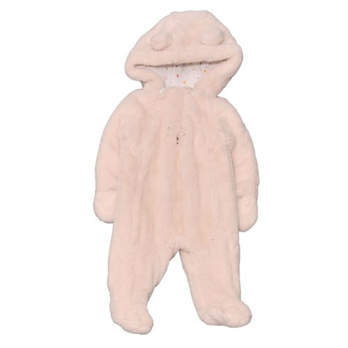 Krém fehér szőrmés overál (74)