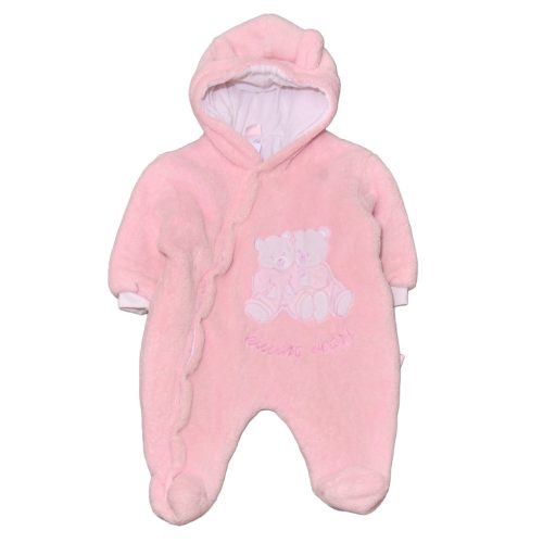 Rózsaszín, macis overál (68)