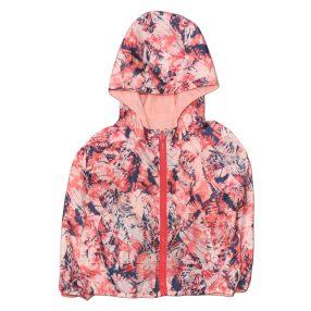 Zara - Rózsaszín, mintás kifordítható széldzseki (104)