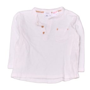 Zara - Fehér hosszú ujjú póló (74)