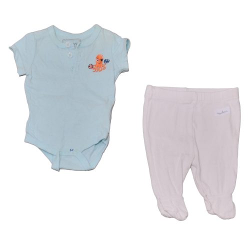 Kék, fehér ruha szett (56)