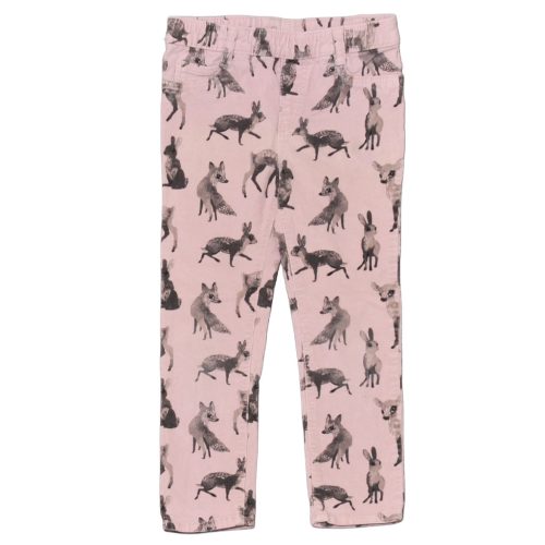 H&M - Rózsaszín, Bambi kordnadrág (110)