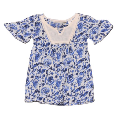 H&M - Kék, fehér mintás ruha (92)