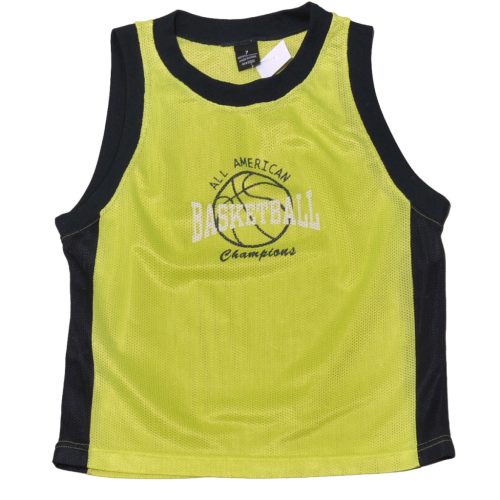 Neonzöld, kék kosaras sportfelső (122)