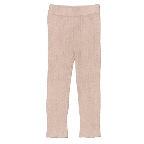 George - Drapp kötött leggings (68-74)