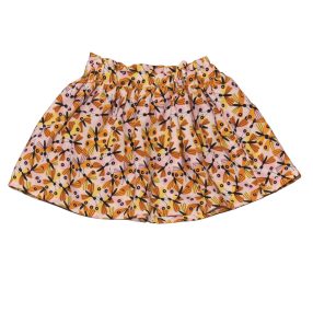 Pillangós, barna, rózsaszín szoknya (98)