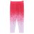 Pink, fehér leggings (134-140)